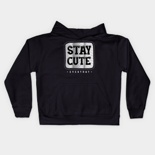 Stay Cute Kids Hoodie